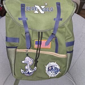 Blue & Gold US Navy Beat Army backpack